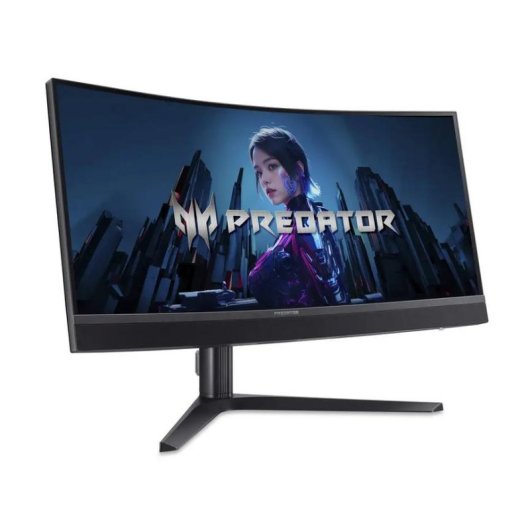 Monitor PC Acer Predator X34V3bmiiphuzx 34" UltraWide Quad HD 180Hz VA Curvo HDR1000 1ms FreeSync