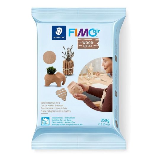 Argilla da Modellare Staedtler FIMOair Effetto Legno Marrone 350 g