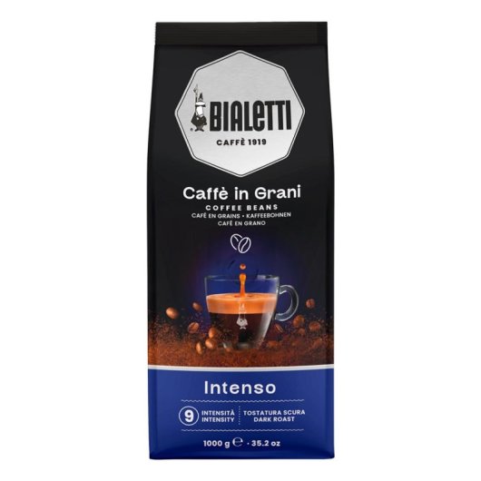 Café em grão Bialetti Intenso 1 kg Torrefação Escura