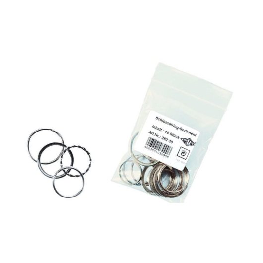 Llavero Wedo 262 Anilla Acero Inoxidable 3 Diámetros