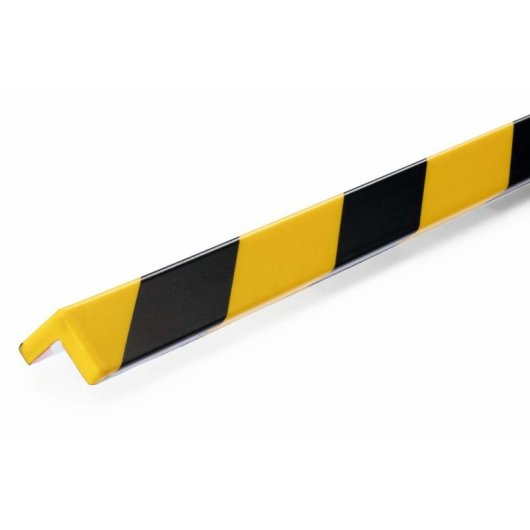 Profilo Angolare Durable C19 Piatto 1000 mm Nero/Giallo