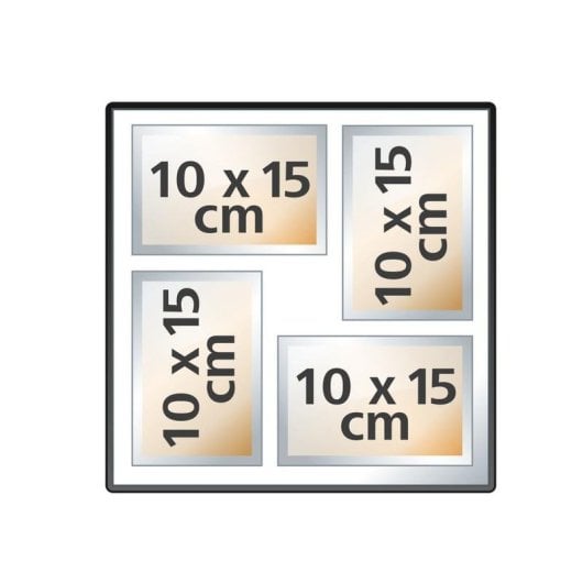 Album Foto Hama Fine Art Jumbo 30x30 cm per 400 Foto Grigio
