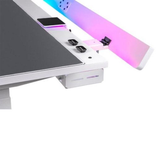 Mesa gaming Thermaltake 160 cm tablero partículas LED RGB ajustable