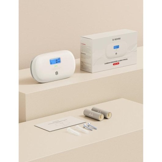 Rauch- und Gasmelder X-Sense XC0C-SR Alarm 85 dB Elektrochemisch Batterie
