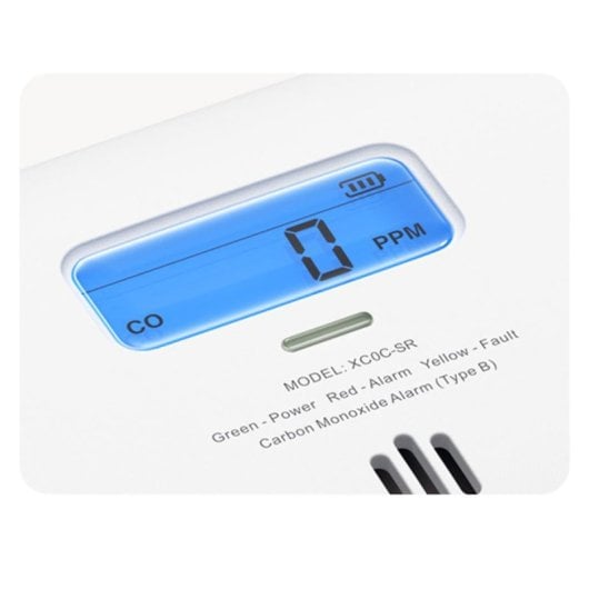 Rauch- und Gasmelder X-Sense XC0C-SR Alarm 85 dB Elektrochemisch Batterie