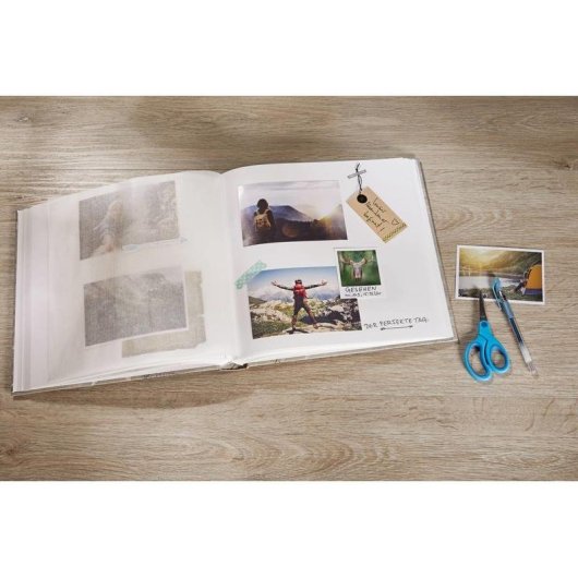 Album Photo Walther FA-208-U 30x30 cm 100 Feuilles Bleu