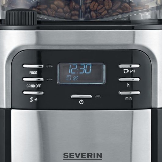 Cafetière à filtre Severin KA 4810 1,4 L 1000 W avec moulin intégré