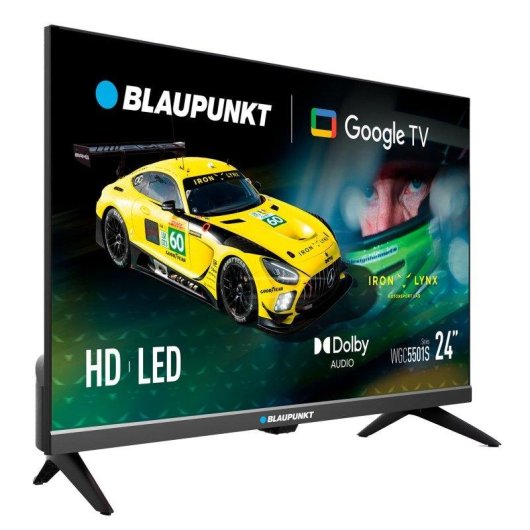 TV Blaupunkt LED 24WGC5501S 24" HD Ready 60Hz Smart TV Google TV Dolby Audio