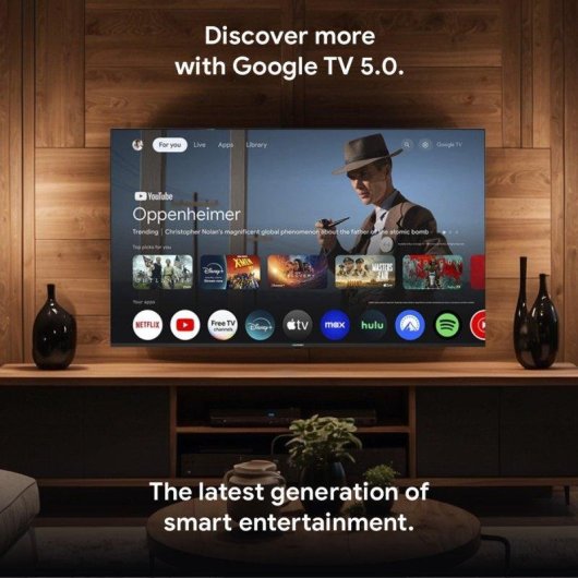 TV Blaupunkt LED 24WGC5501S 24" HD Ready 60Hz Smart TV Google TV Dolby Audio