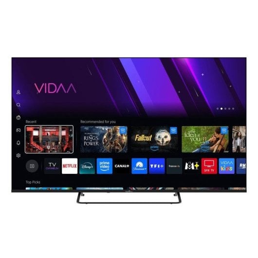 TV Smart Tech QLED 55QV02K 55" 4K UltraHD 60Hz Smart TV VIDAA HDR10 Dolby Vision