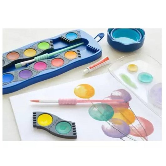 Pinsel-Set Pastel Soft Touch Faber-Castell 4 Größen