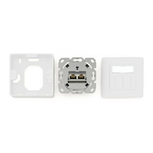 Toma de conexión de datos Digitus DN-9010/8-2 CAT 6A 2xRJ45