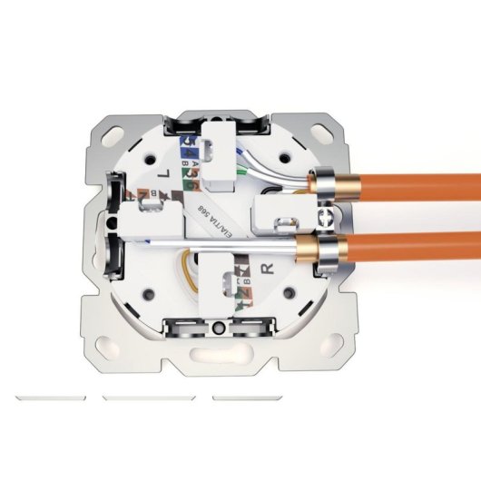 Toma de conexión de datos Digitus DN-9010/8-2 CAT 6A 2xRJ45