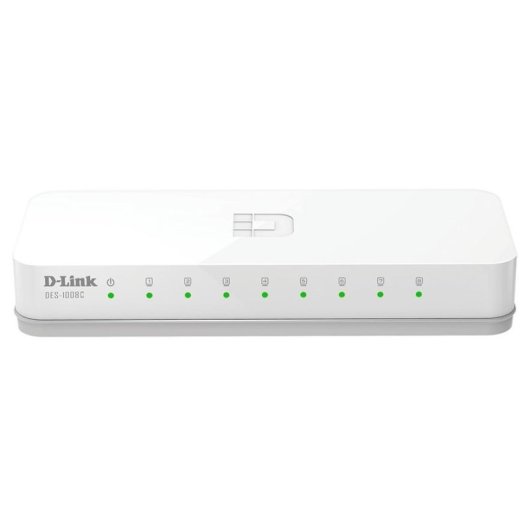 Switch D-Link DES-1008C 8 ports Fast Ethernet 10/100 Mbps