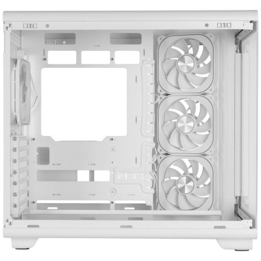 Case PC Mars Gaming MC-REVMAX Display Panoramico IPS 11,8" Bianco