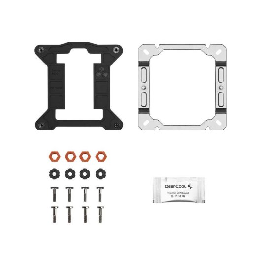 Refrigeration Air Deepcool Socket AM4 AM5 LGA 1700 120mm AG600 ARGB LED