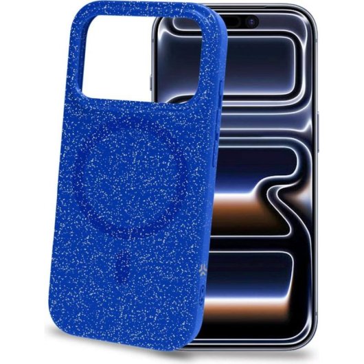 Funda para móvil Celly COLMAGGLI1151BL Cover plastica blu per iPhone 17 Pro