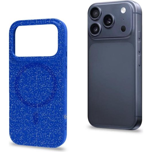 Funda para móvil Celly COLMAGGLI1151BL Cover plastica blu per iPhone 17 Pro