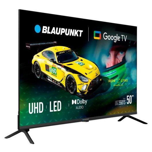 TV Blaupunkt LED 50UGC5501S 50" 4K UltraHD 60Hz Smart TV Google TV HDR10 Dolby Audio
