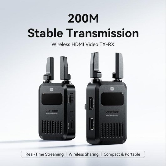 Transmisor y receptor HDMI inalámbrico Vention ADUB0 1080p 5.8GHz