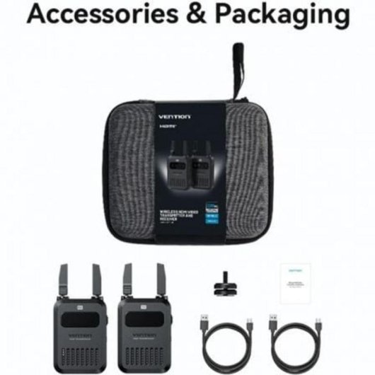 Transmisor y receptor HDMI inalámbrico Vention ADUB0 1080p 5.8GHz