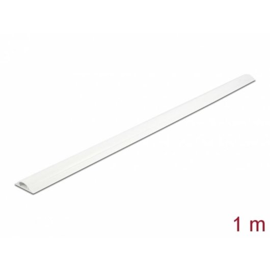 Canale cavi Delock 30 x 8 mm 1 m bianco