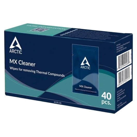 Thermische Paste Reiniger Arctic MX Cleaner 40 Stück