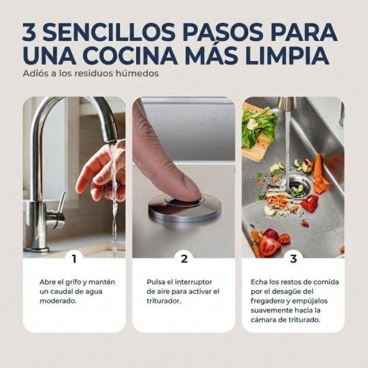 Moedor de Pia Welltin Z3 375W - Compacto e Potente
