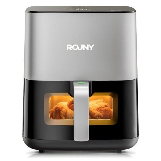 Airfryer Welltin T3 Kijkvenster 4,5L 1450W Touch 8 Programma's Zwart