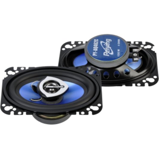Haut-parleur auto ovale PeiYing PY-AQ462C 100W 2 voies 4x6"