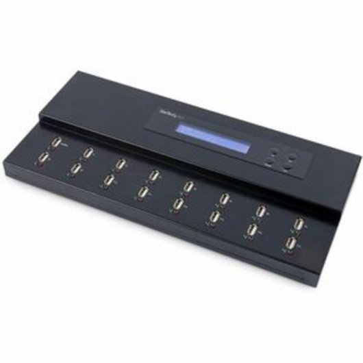 Duplicador USB StarTech.com 1:15 Clonador Autónomo 1,5 GB/min Pantalla LCD