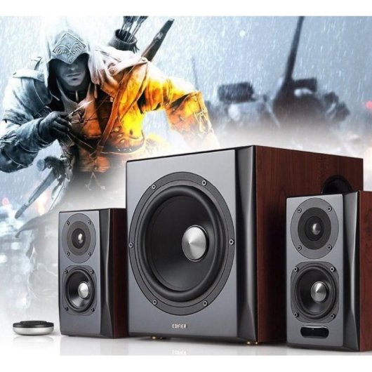 Altavoces Edifier 2.1 Bluetooth 150W avec subwoofer et télécommande sans fil