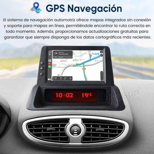 Autoradio Junsun Android Carplay GPS für Renault Clio III 2005-2014
