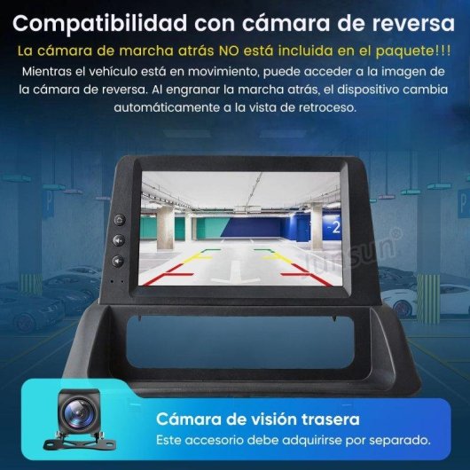 Autoradio Junsun Android Carplay GPS für Renault Clio III 2005-2014