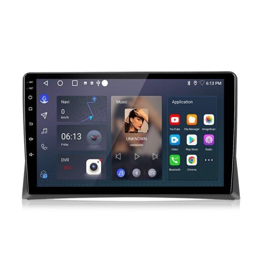 Autoradio Junsun 6+128GB Android 15 CarPlay GPS DAB+ Bluetooth VW T5