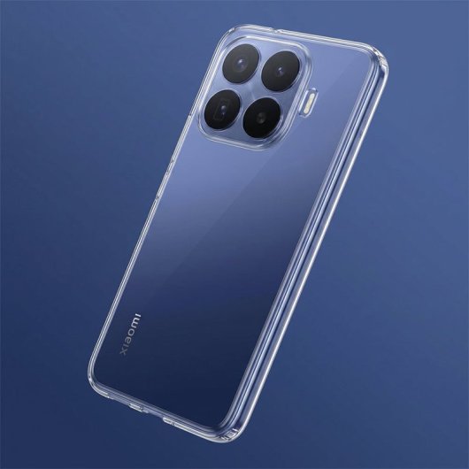 Capa para smartphone Silicone Transparente Flexível Antiderrapante para Xiaomi 17t Pro