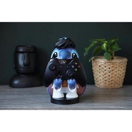 Exquisite Gaming Lilo & Stitch Elvis Cable Guy 20 cm Halterung für Controller/Smartphone mit Basis und USB-C-Kabel 2 m