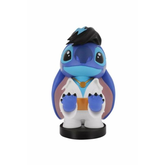 Exquisite Gaming Lilo & Stitch Elvis Cable Guy 20 cm Halterung für Controller/Smartphone mit Basis und USB-C-Kabel 2 m