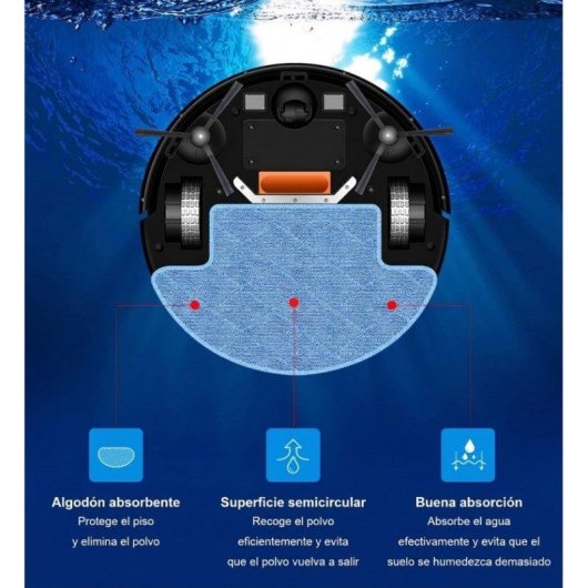 Aspirapolvere senza Fili Liectroux V3S Pro 4000Pa 120 min Serbatoio 600ml 300ml