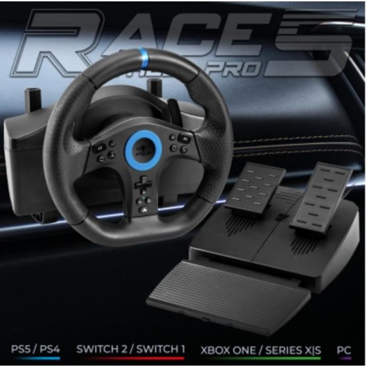Volant Spirit of Gamer SOG-RWP5 270° Alambrique USB avec Pédales