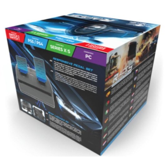 Volant Spirit of Gamer SOG-RWP5 270° Alambrique USB avec Pédales