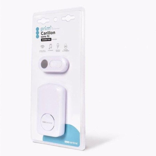 Campanello SCS SENTINEL Onebell 100 Senza Fili Esterno IP55 15 Melodie 100m