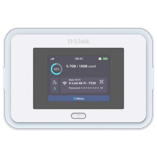 Router D-Link F530 5G NR Wi-Fi 6 AX3000 écran tactile