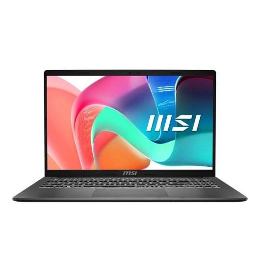 Ordinateur portable MSI Modern 15 F1MG-687XFR 15,6" Intel Core 5 120U 8GB 512GB SSD Intel Graphics FreeDOS
