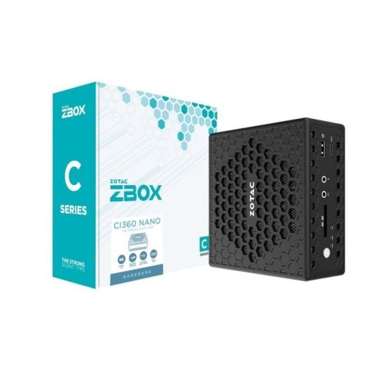 Barebone Zotac ZBOX CI360 nano Intel N150 16GB RAM SSD M.2 Wi-Fi 6E