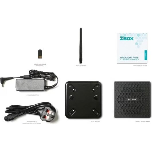 Barebone Zotac ZBOX CI360 nano Intel N150 16GB RAM SSD M.2 Wi-Fi 6E