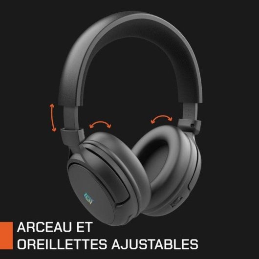 Casque Nova Gaming Atlas Gh215 sans fil Bluetooth 5.4 RGB Micro détachable