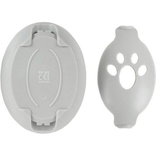 Casque anti-bruit bébé Tineo pliable ajustable gris, matériaux hypoallergéniques