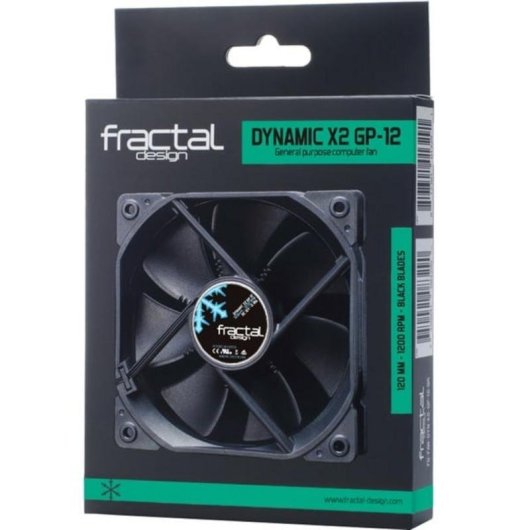 Refrigeration Air Fractal Design 120 mm Dynamic X2 Noir 3-pin 1200 rpm