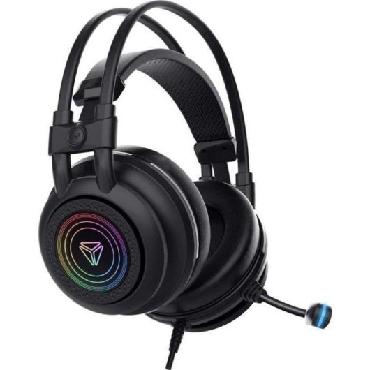 Cuffie Gaming Yenkee YHP 3035 USB 7.1 Surround Microfono Regolabile RGB Nero